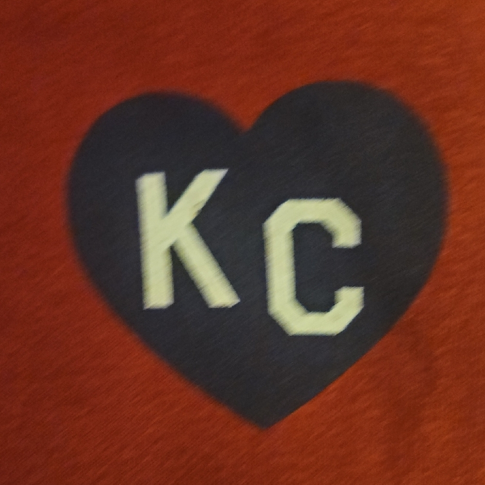 Unisex XL Charlie Hustle Kansas City Heart Logo Fleece Sweatpants - Picture 3 of 4